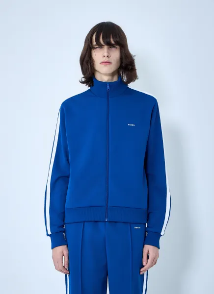 Zip-Front Track Jacket