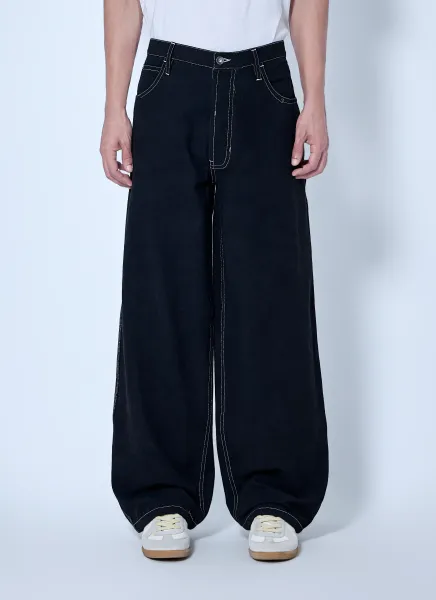 Story mfg. Wide-Leg Denim Trousers