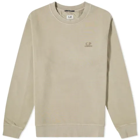 Diagonal Fleece Crew Sweat