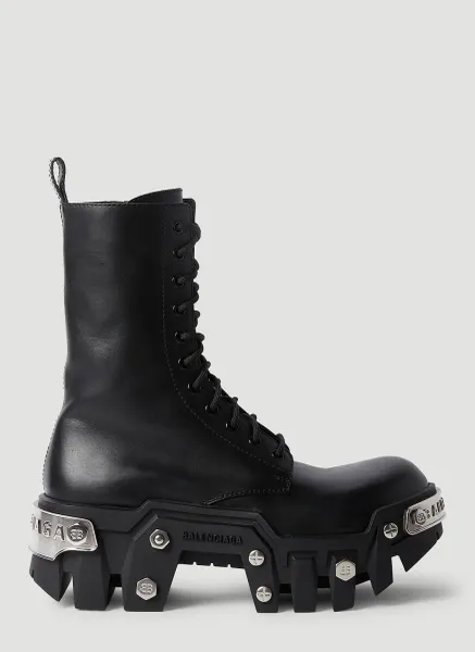 Bulldozer Lace-Up Boots