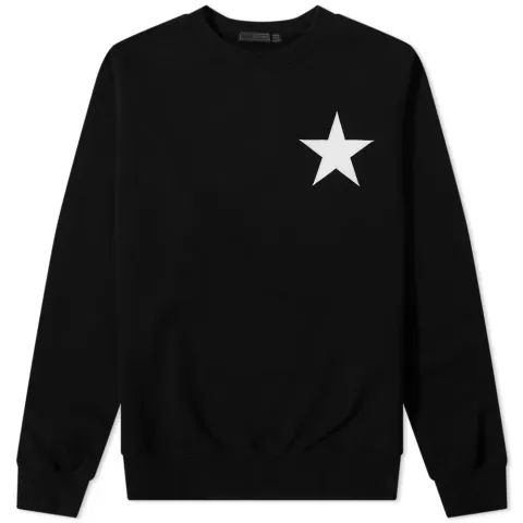 SOPHNET. Star Patch Crew Neck Sweat