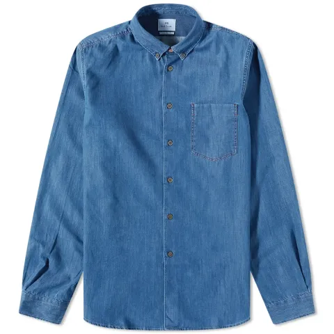 Button Down Denim Shirt