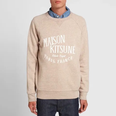 Maison Kitsuné Palais Royal Crew Sweat