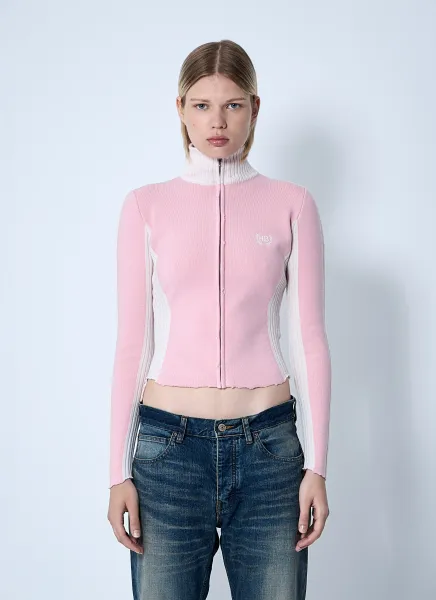 Zip-Up Human Being Hooded Sweatshirt