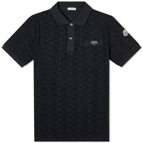 Towelling Monogram Polo