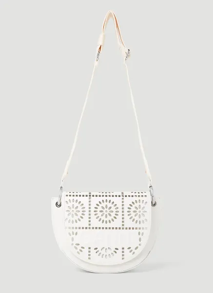 Banner Saddle Handbag