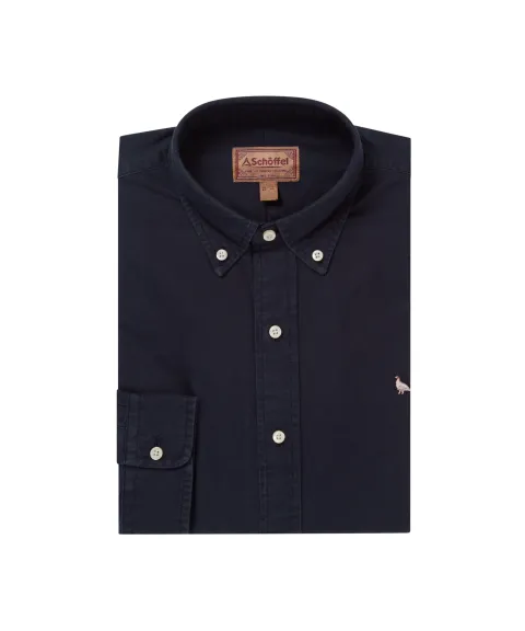 Schöffel Country Cavendish Oxford Shirt - Navy