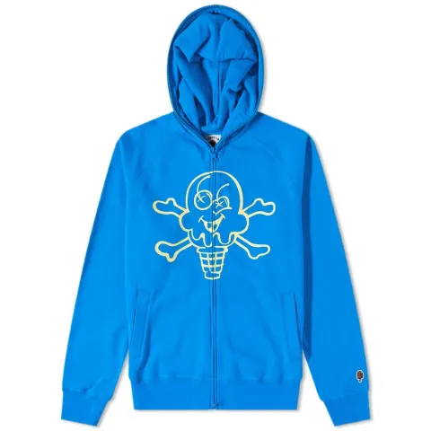 Cones & Bones Zip Hoodie