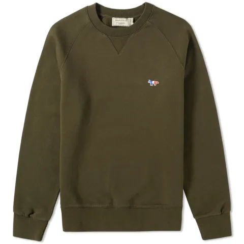 Maison Kitsuné Tricolour Fox Crew Sweat