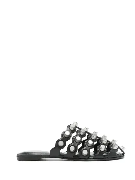 Rexa Cage Sliders Black