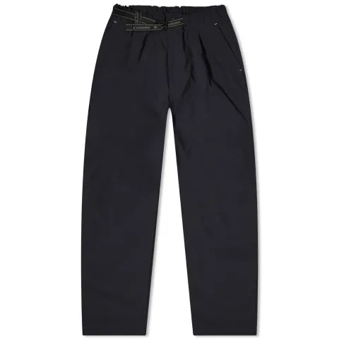 Nylon Chino Tuck Tapered Pants