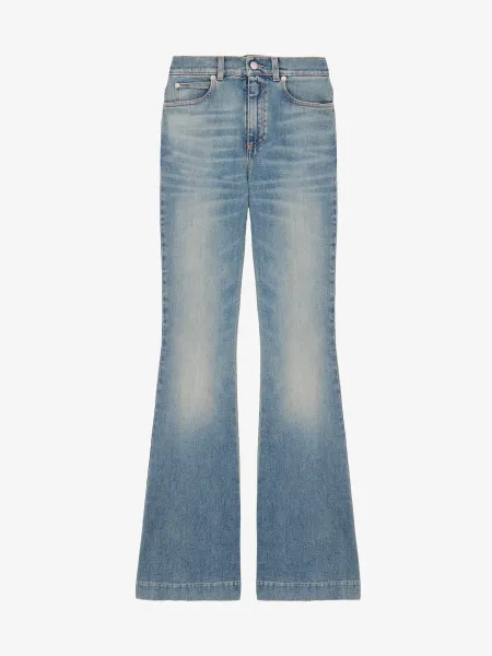 Narrow Bootcut Denim Trouser