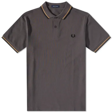 Authentic Slim Fit Twin Tipped Polo