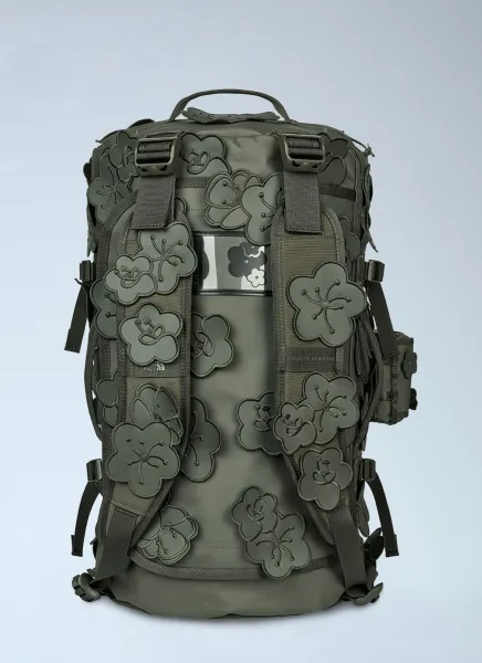 Floral Embellished Base Camp Duffel S