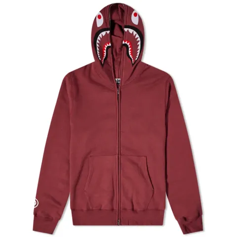 Double Side Shark Full Zip Hoody