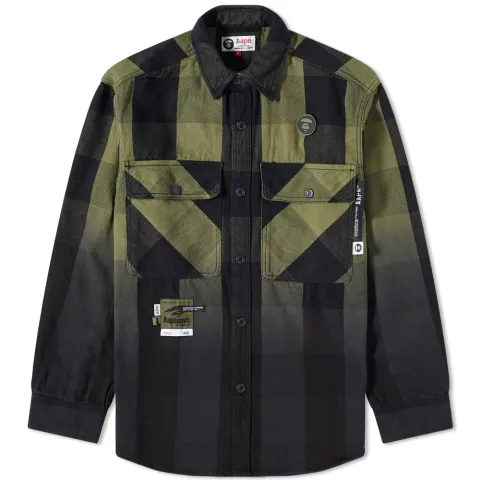 AAPE Flannel Check Shirt