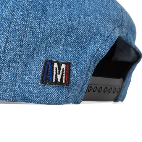 AMI Light Denim Cap