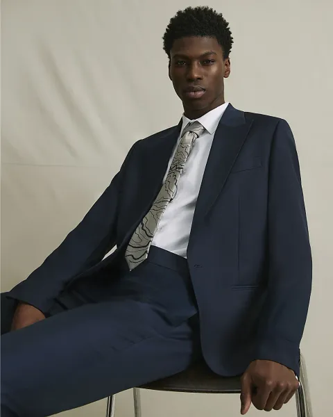 River Island Slim Fit Premium Suit Jacket
