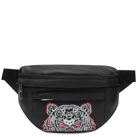 Tiger Leather Cross Body Bag