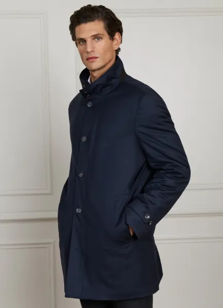 Wool Flannel Water Resistant Parka