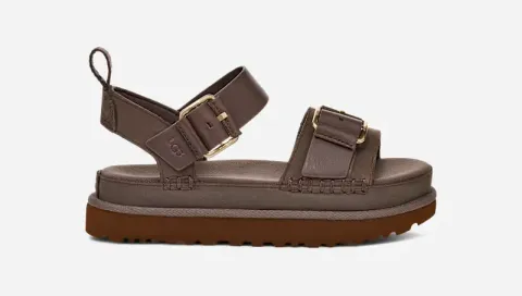 Goldenstar Villa Sandal, Nubuck/Leather/Polyester