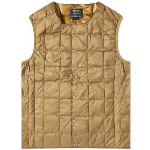 Crew Neck Down Vest