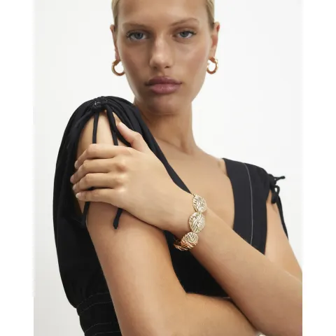 River Island Quilted Stretch Bracelet