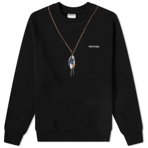 Single Chain Feathers Over Sweat