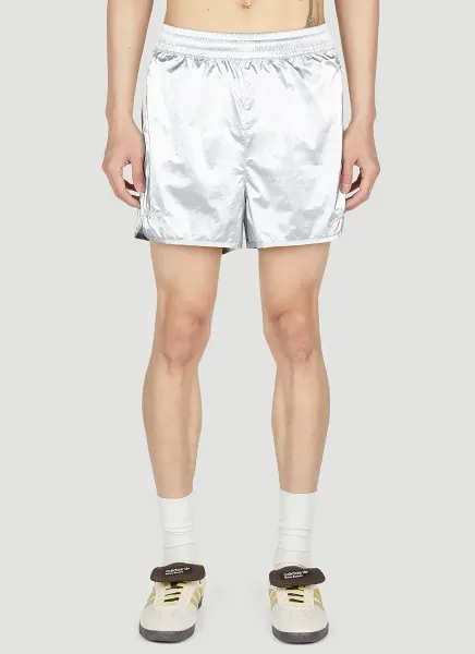 Metallic Track Shorts