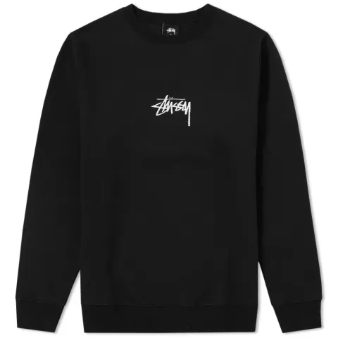 Stock Logo Applique Crew Sweat
