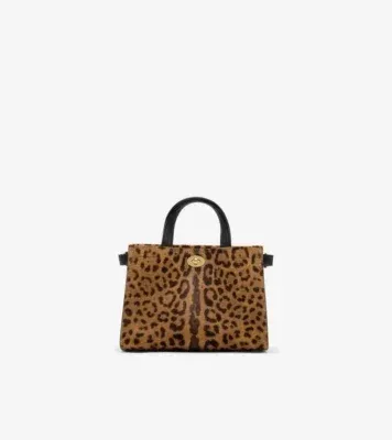 Mini Cotswolds Tote in Leopard/black