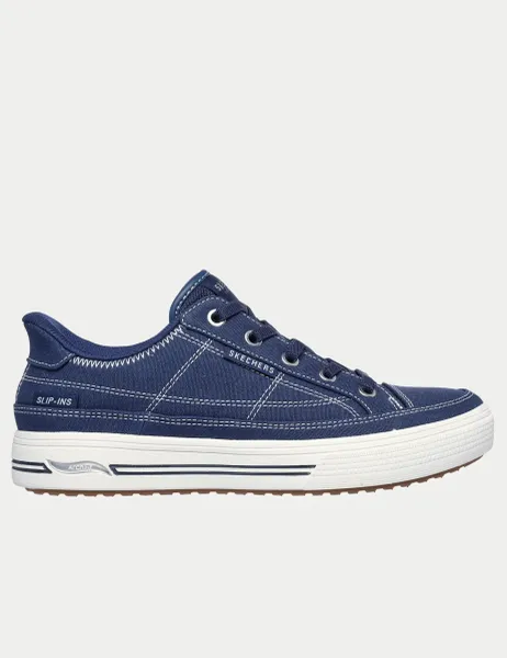 Skechers Arch Fit Arcade See Ya There Slip-In Trainers Navy
