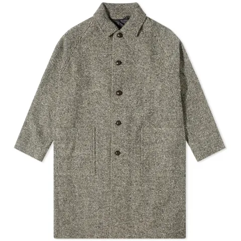Oglan Wool Herringbone Coat