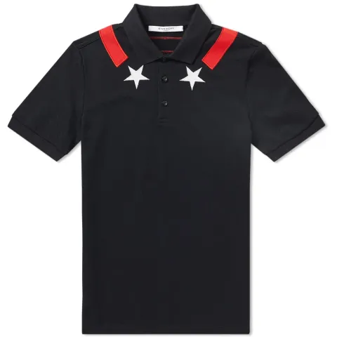 Cuban Star Tape Collar Polo