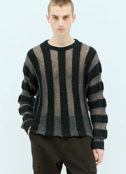 Fuzzy Threadbare Sweater