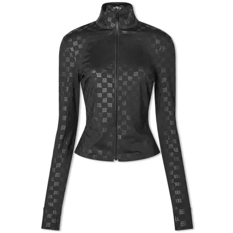 Lara Monogram Zip Top