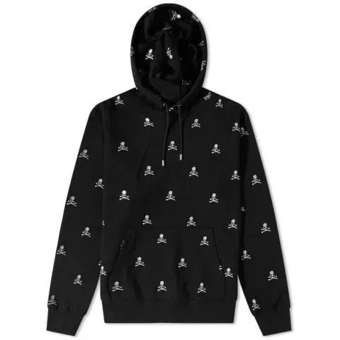All-Over Skull Logo Hoody