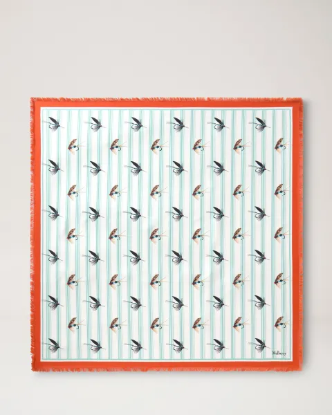 Square Scarf - Feather Lure