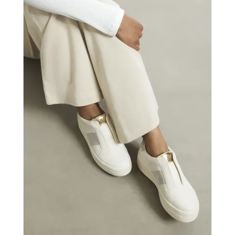 River Island Slip On Wedge Trainers