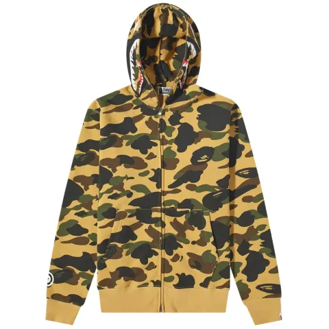 1st Camo Shark Full Zip Hoodie
