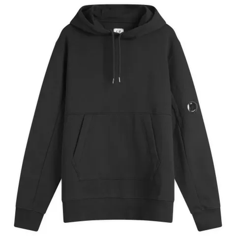 Diagonal Raised Fleece Hoodie