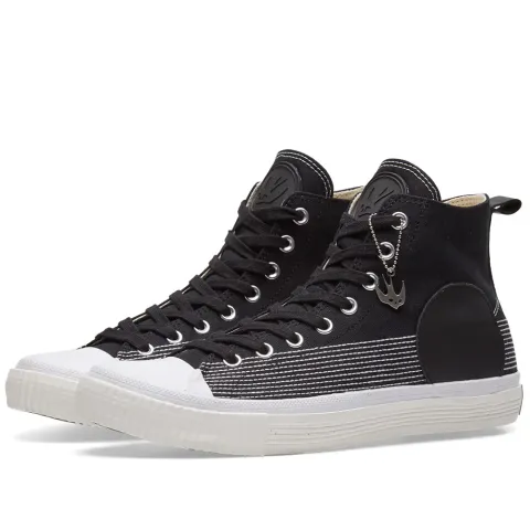 McQ by Alexander McQueen Canvas High Plimsoll
