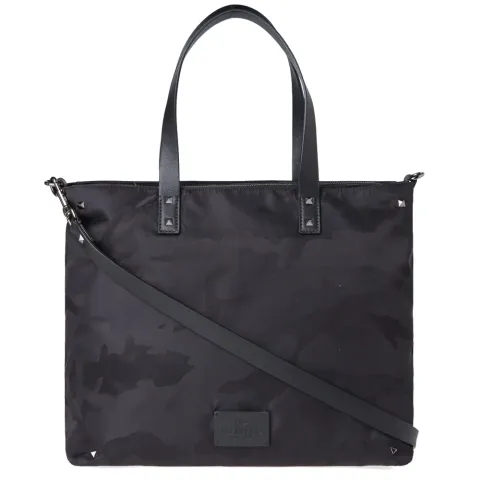 Nylon Camo Tote Bag