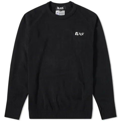 Comme des Garcons Black Crew Neck Knit