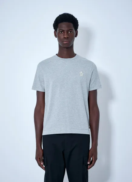 Set of Three Logo Motif T-Shirts