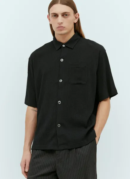 Wrinky Gingham Shirt