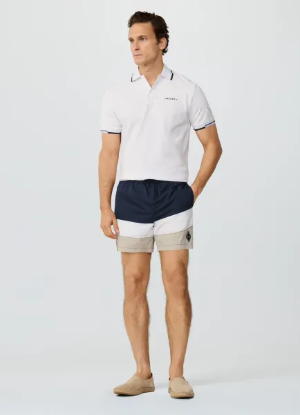 Colour Block Swim Trunk
