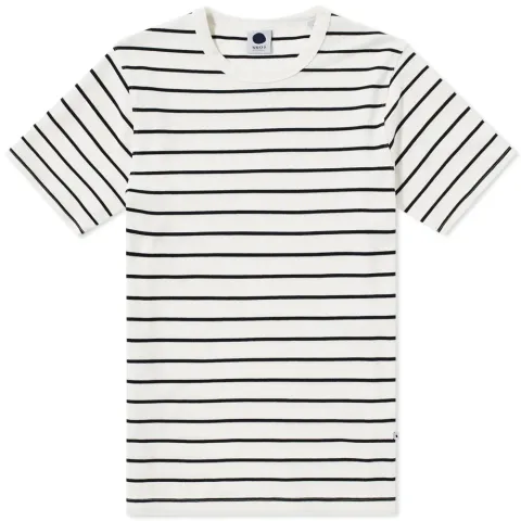 Basic Stripe Pique Tee
