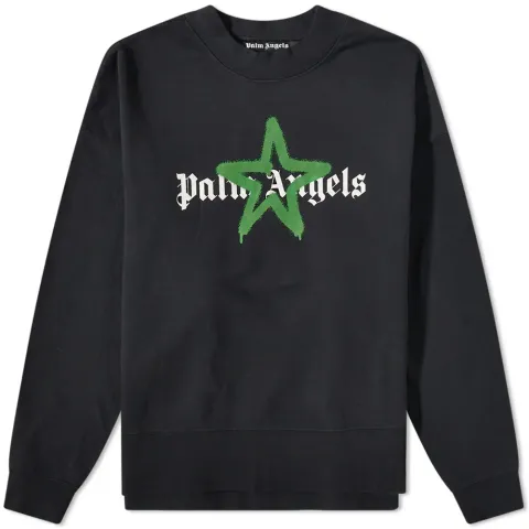 Star Sprayed Logo Crew Sweat