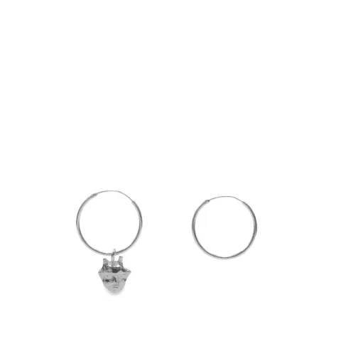 Single Goblin Small Hoop Earrings